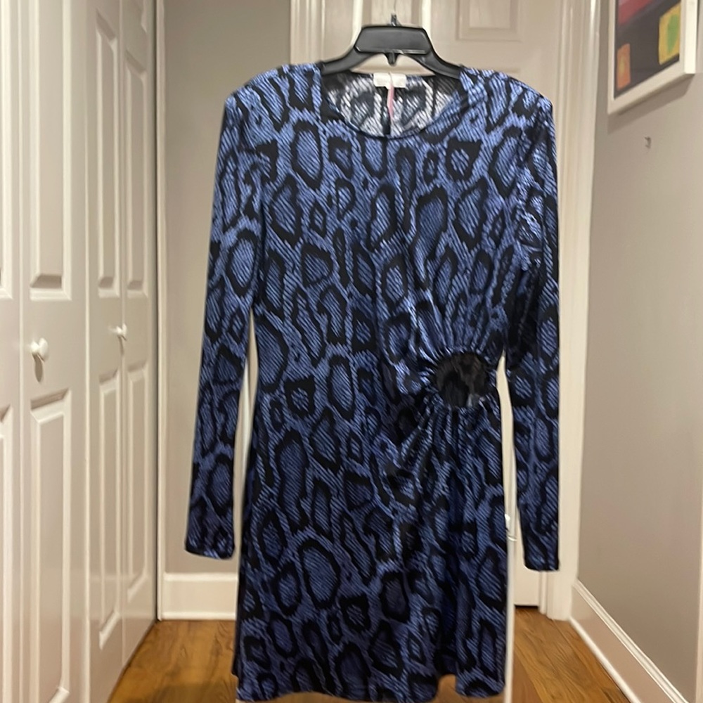 Danielle Bernstein by WeWoreWhat. Ruched O Ring Dress. XL but runs small!